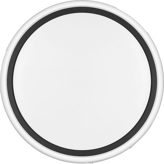Active Jet Πλαφονιέρα Οροφής Λευκή με Ενσωματωμένο LED