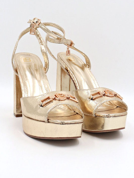 Sandalen Gold