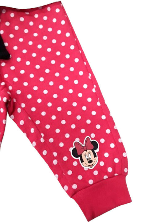 Παιδικό Σετ με Παντελόνι Καλοκαιρινό 2τμχ Red Dots Minnie