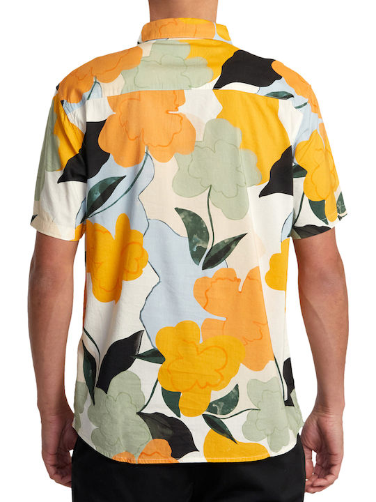 Short-sleeved Cotton Shirt Multicolour