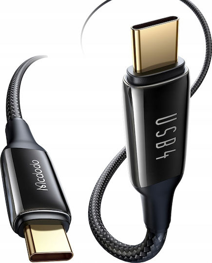 Mcdodo USB 2.0 Cable USB-C male - USB-C 240W PD Μαύρο 1m CA-2990
