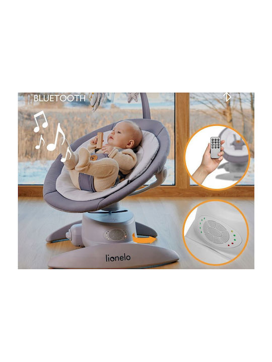 Lionelo Electric Baby Relax Mell with Music Beige Sand for Child up to 9kg