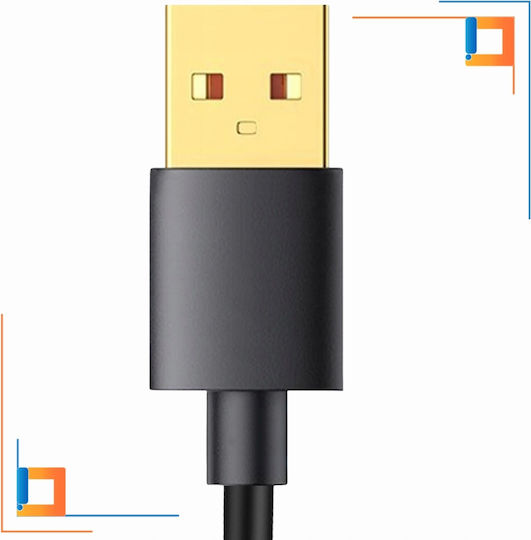 Cable HDMI male - VGA male 3m Γκρι