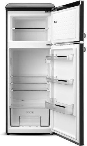 ETA Retro Fridge-Freezer 215lt H148.2xW55.2xD62.1cm Black 253890020E