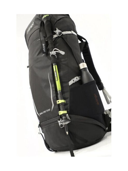 Vango Ορειβατικό Σακίδιο 70lt Αδιάβροχο Μαύρο Expedition