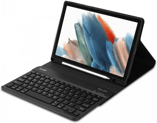 Buddi Zuna Flip Cover with Keyboard in English US Blacη (Samsung Galaxy Tab A9 Plus 11" X210 / X215 / X216) 121515