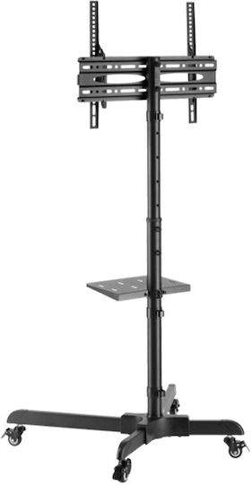 Sbox FS-224-2 Стойка за телевизор Стенен до 55" и 35кг Сребрист