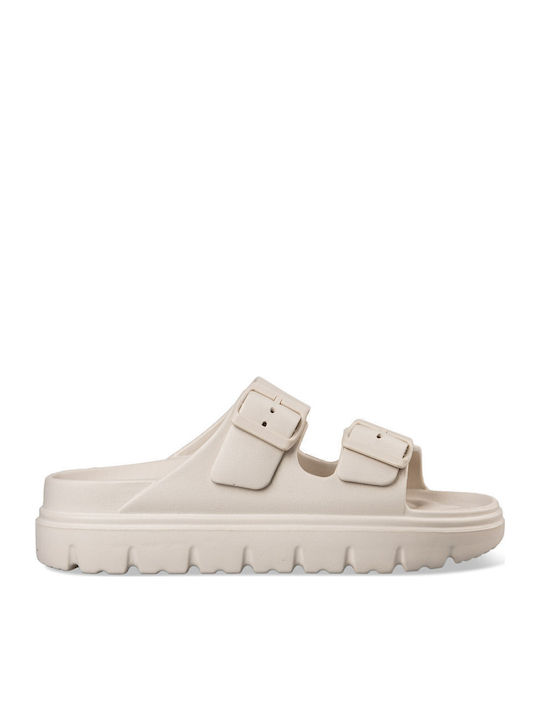 Women's Flip Flops Beige