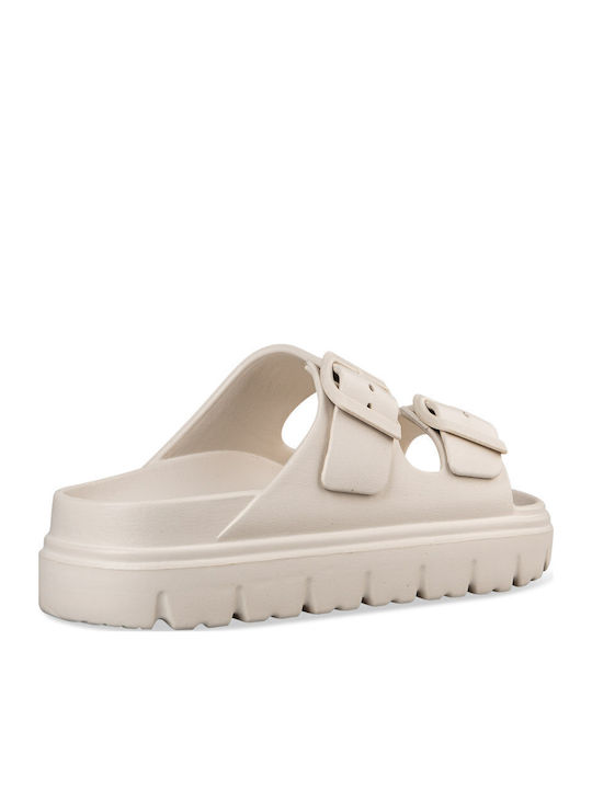 Women's Flip Flops Beige