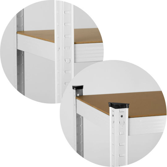 Humberg Ραφιέρα Dexion 75x30x150εκ. με 5 Ράφια Συνολικής Αντοχής 625kg