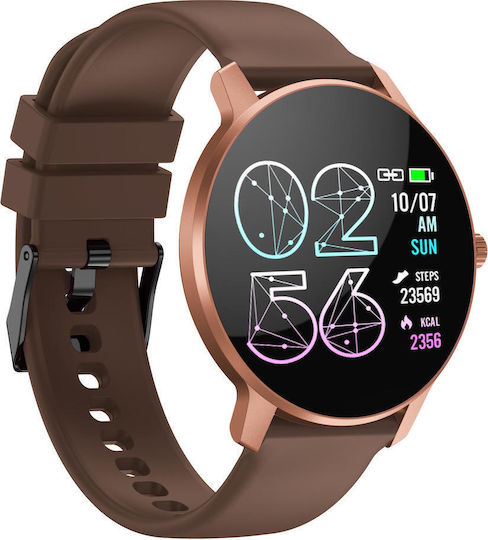 Bemi ARI Smartwatch with Heart Rate Monitor (Copper)