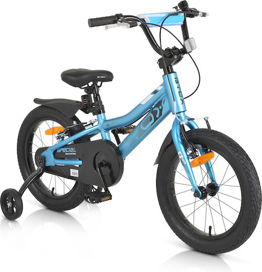 Byox Bicicletă de Oraș pentru Copii 16" cu Cadru din Aluminiu Albastru