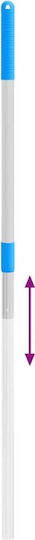 Vidaxl Telescopic Fork Handle Silver Steel