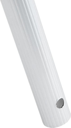 Vidaxl Telescopic Fork Handle Silver Steel