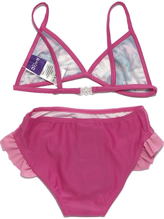 Disney Lilo & Stitch Kinder Badeanzug Bikini Pink