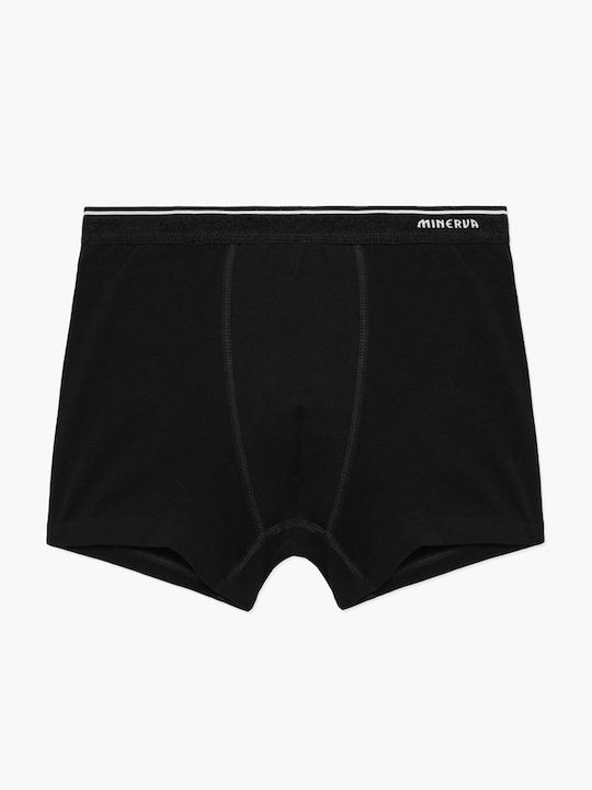 Minerva Set Kinder-Boxershorts Black-hawk 2Stück