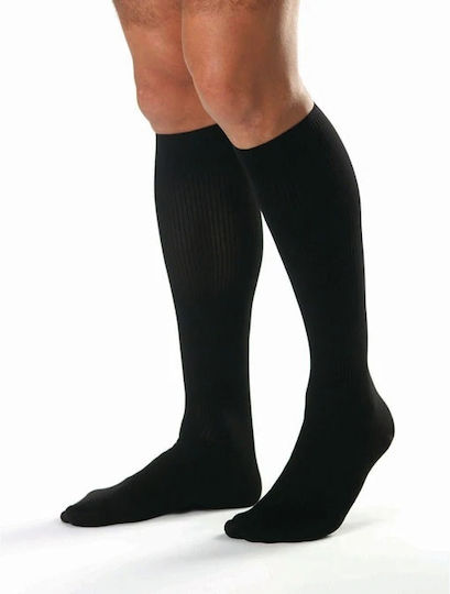 Laboratori Piazza Graduated Compression Calf High Socks Long 18-22 mmHg Black