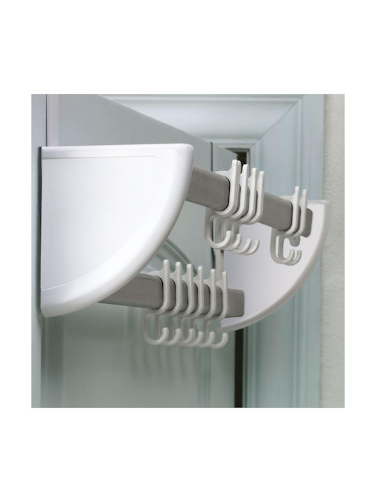 Rayen Plastic Door Hook with 12 Positions 13.5x12x12cm