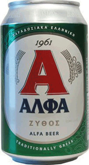 Άλφα Lager Κουτί 330ml