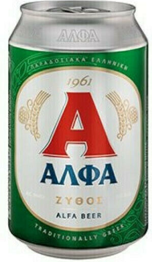 Άλφα Lager Κουτί 330ml