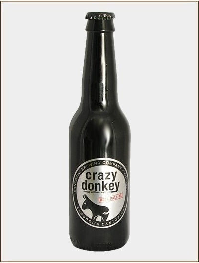 Santorini Brewing Company Crazy Donkey India Pale Ale (IPA) Sticlă 1x330ml