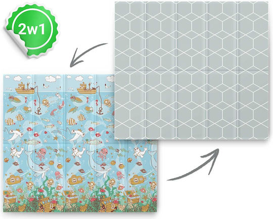 Nukido Activity Mat Albastru deschis 200x180cm Thickness 10mm