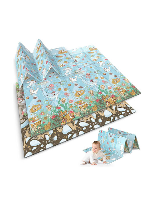 Nukido Activity Mat Albastru deschis 200x180cm Thickness 10mm