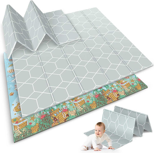 Nukido Activity Mat Albastru deschis 200x180cm Thickness 10mm