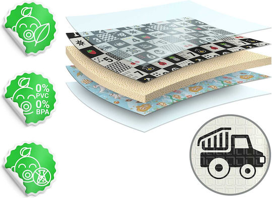 Nukido Kids Synthetic Activity Mat 200x180cm 10mm