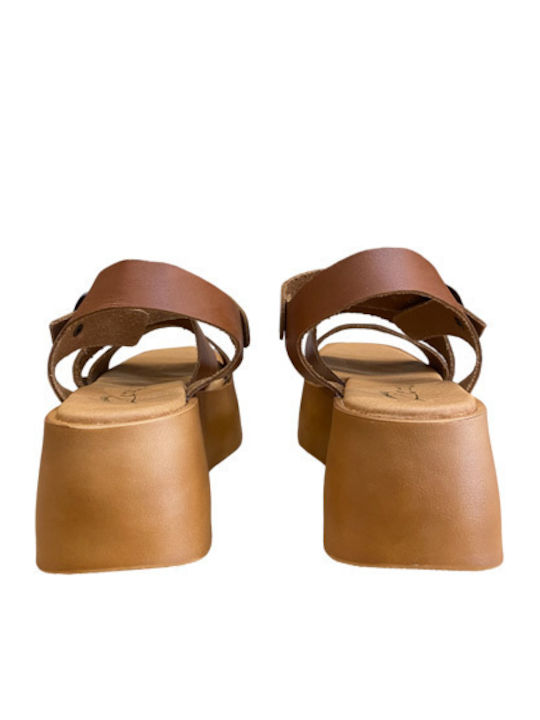 Platforme Dama Culoare Tabac Maro