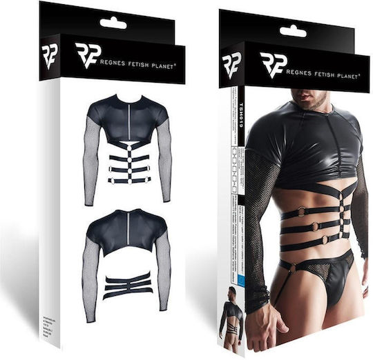 Boss Of Toys Top Sexy pentru bărbați Negru