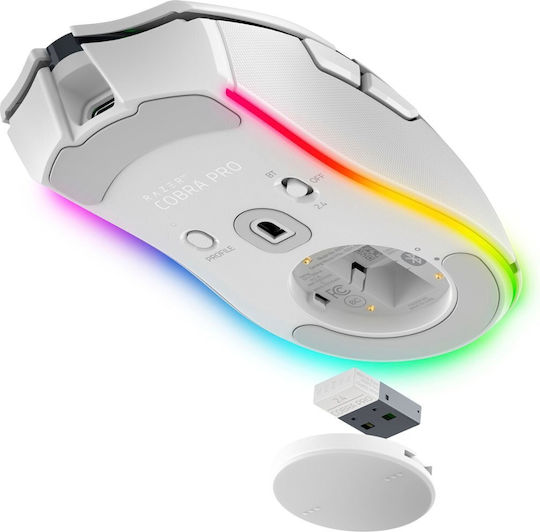Razer Cobra Pro Wireless RGB Gaming Mouse 30000 DPI White