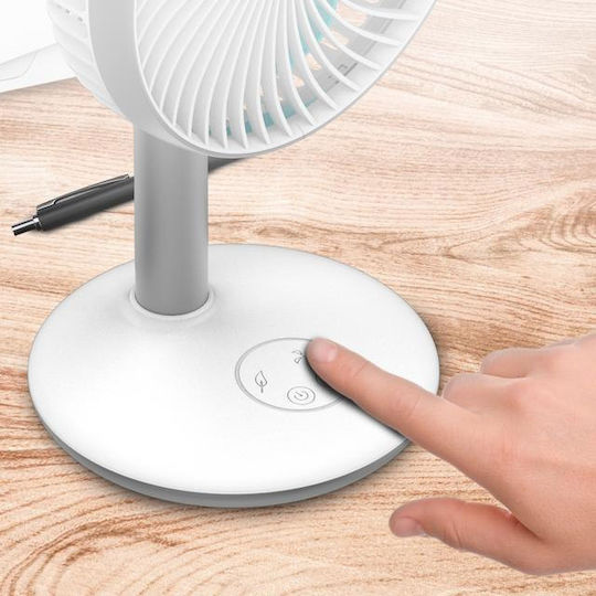 Cecotec Energy Silence 4000 Επιτραπέζιος Ανεμιστήρας 40W Διαμέτρου 15cm Γκρι