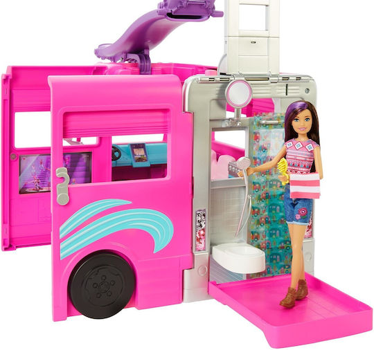 Barbie Dream Camper Vehicle Doll Set for 3++ Years