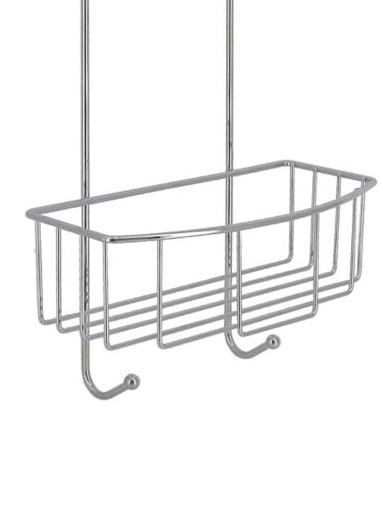 Επιτοίχια Ραφιέρα Μπάνιου Μεταλλική 23x10x46.5cm