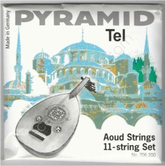 Pyramid Aoud Μονή Χορδή Nylon για Ούτι Τούρκικο Κούρδισμα A (La) Wound