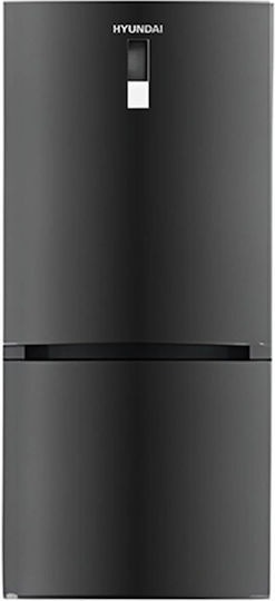 Hyundai Fridge-Freezer 442lt Total NoFrost H185xW70.3xD70.3cm Dark Inox HRC23-4722DXWDG/NF