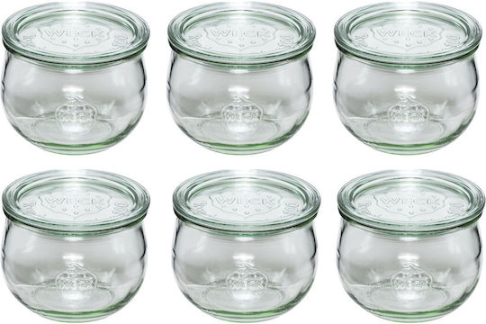 Weck Σετ Λαδόξιδο Γυάλινο με Ροή 580ml