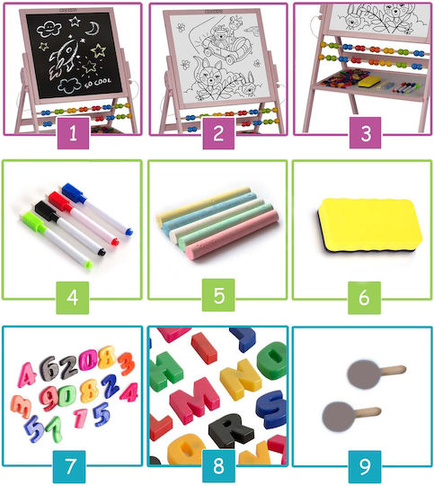 Ricokids Детска магнитна дъска / Маркерна дъска На пода