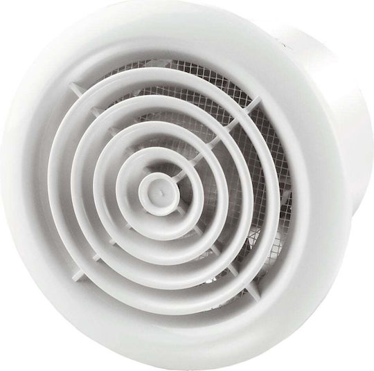 Vents Ventilator Bathroom 150mm White