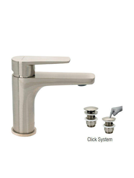 Viospiral Optima Mixing Inox Sink Faucet Nikel VSP.