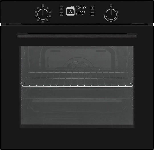 Pyramis PO78114010EBLΜ Φούρνος άνω Πάγκου 78lt Π59.5εκ. Μαύρος