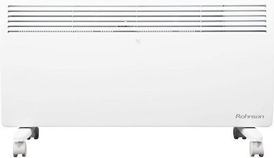 Rohnson Konvektorheizung Wand 2000W mit Elektronischem Thermostat Weiß