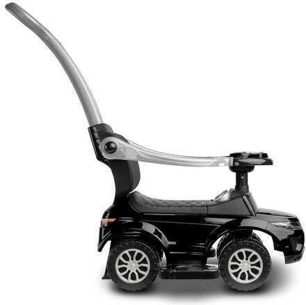 Caretero Riding Sport Car Αυτοκινητάκι Ride On με Χειρολαβή με Ήχους Μαύρο