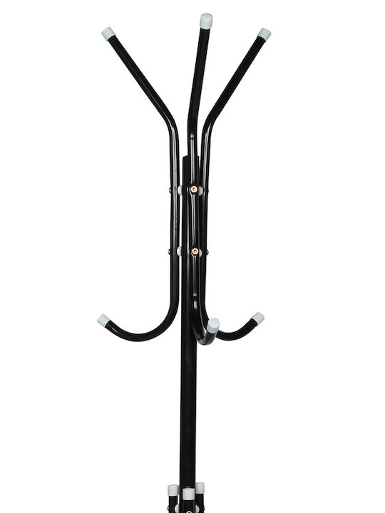 Keskor Cuiere de podea Metal Negru 164cm