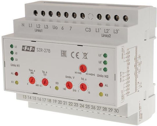 F&F Contor De Panou Electric Analogic Monofazic SZR-278
