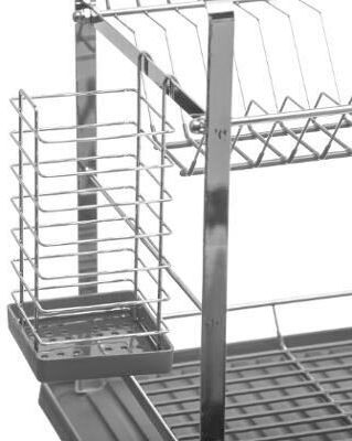 5Five Scurgător De Chiuvetă Inox Gri 50x30x34cm