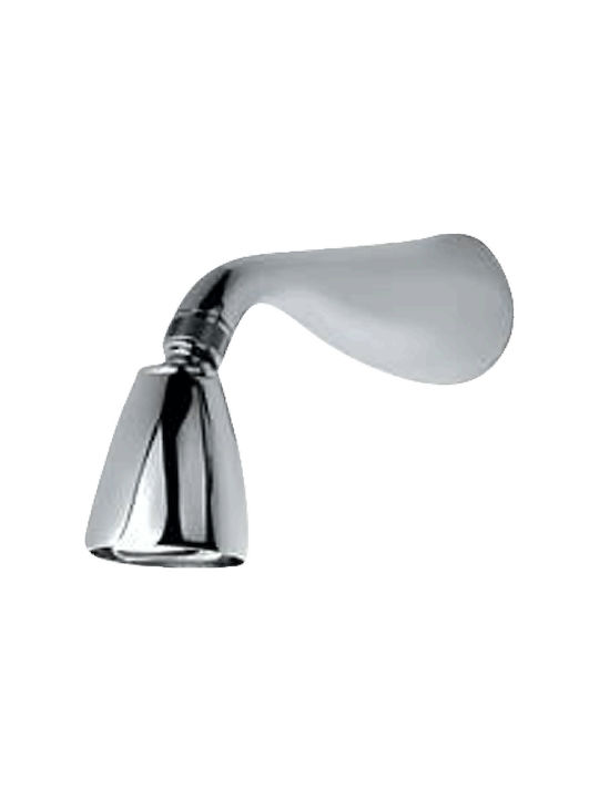 Gloria Vendo Built-In Shower Head and Faucet Set with 1 Exit Silver