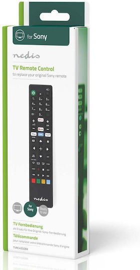 Nedis Kompatibel Fernbedienung TVRC45SOBK für Τηλεοράσεις Sony