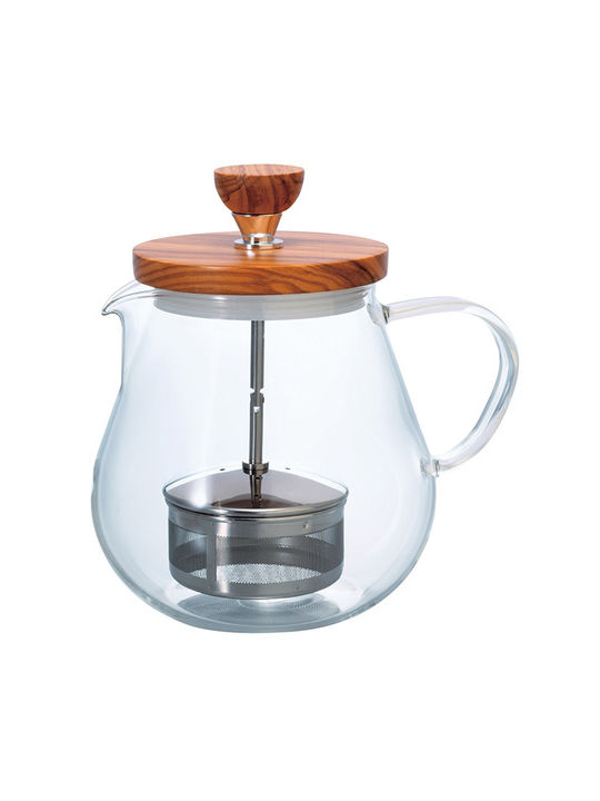 Hario Τσαγιέρα Γυάλινη Διάφανη 700ml
